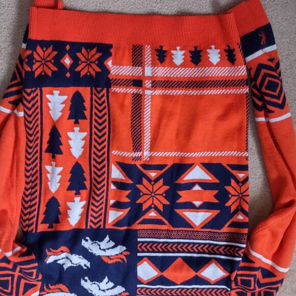 NFL Denver broncos Christmas sweater - Picture 2 of 2